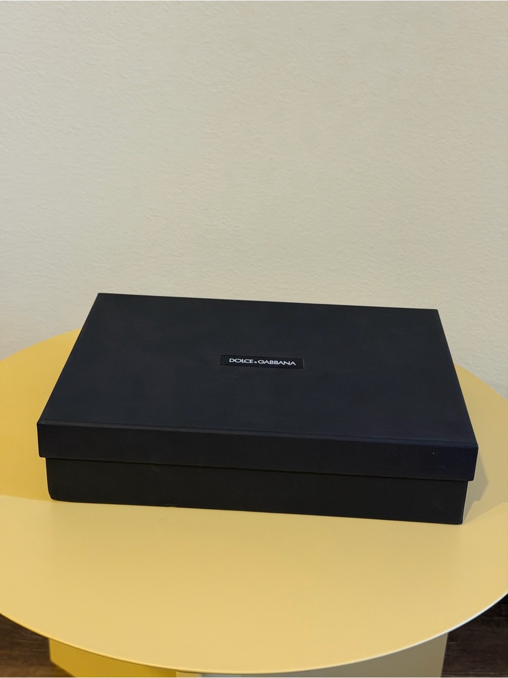 Dolce & Gabbana empty box